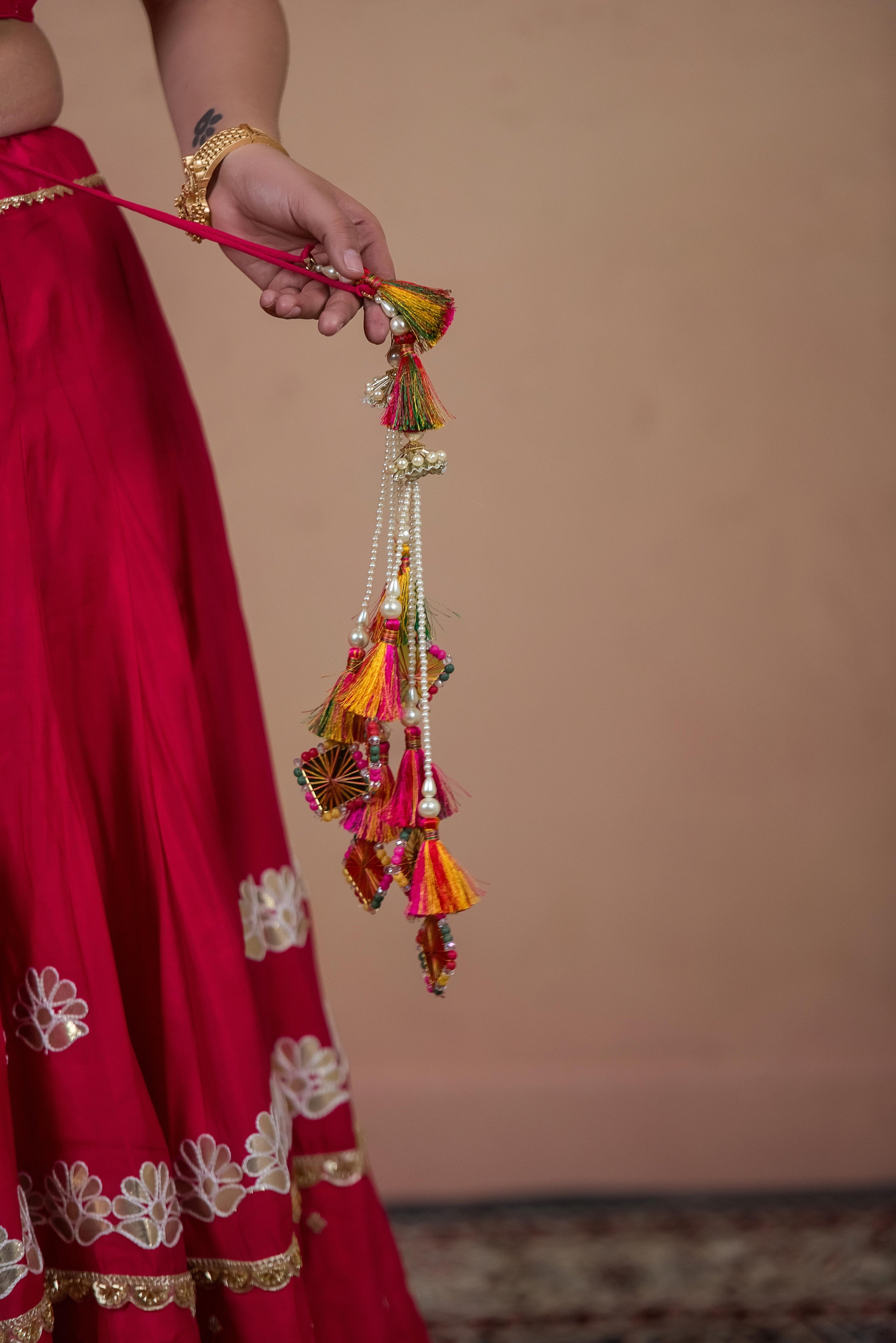 Gulabi Gaurav Chaniya Choli Set