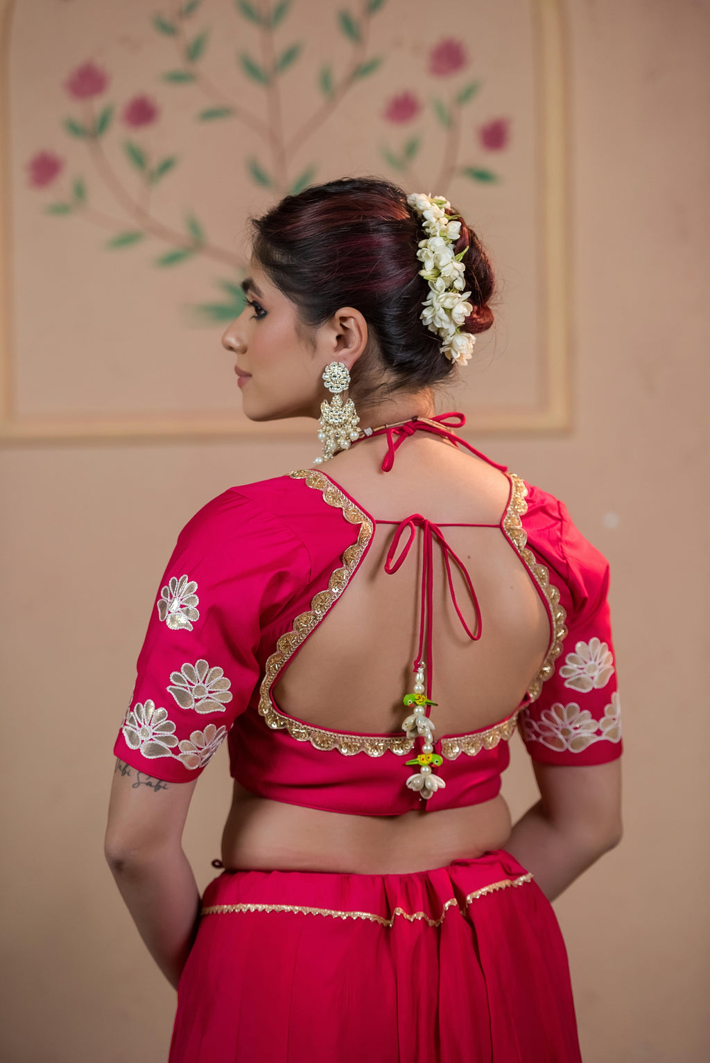 Gulabi Gaurav Chaniya Choli Set