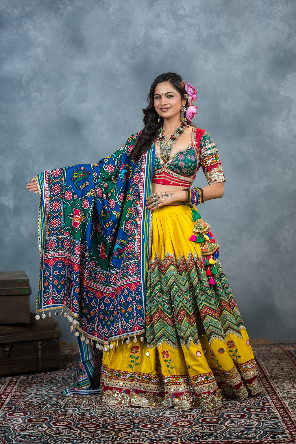 Morni Rang Chaniya Choli Set