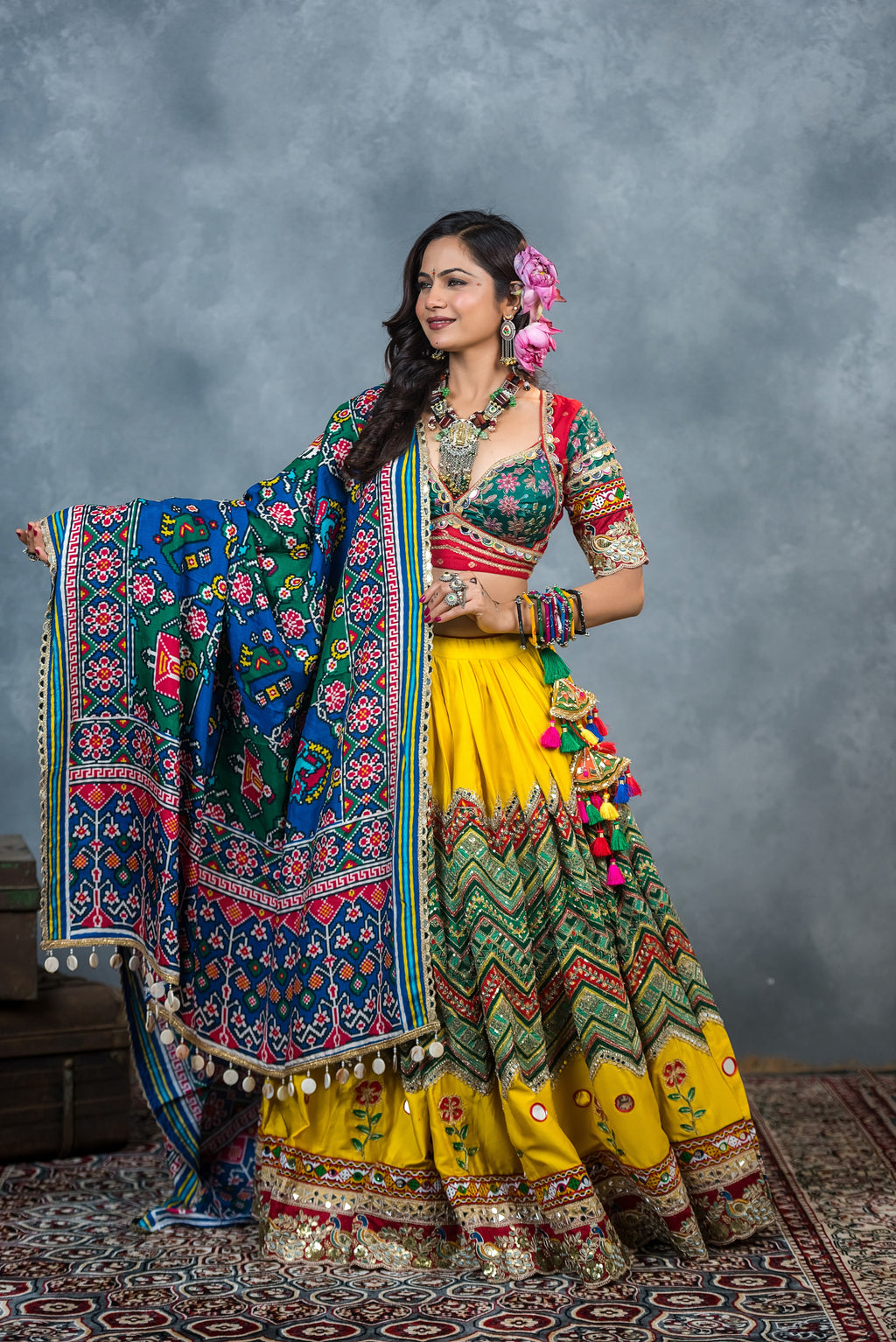 Morni Rang Chaniya Choli Set