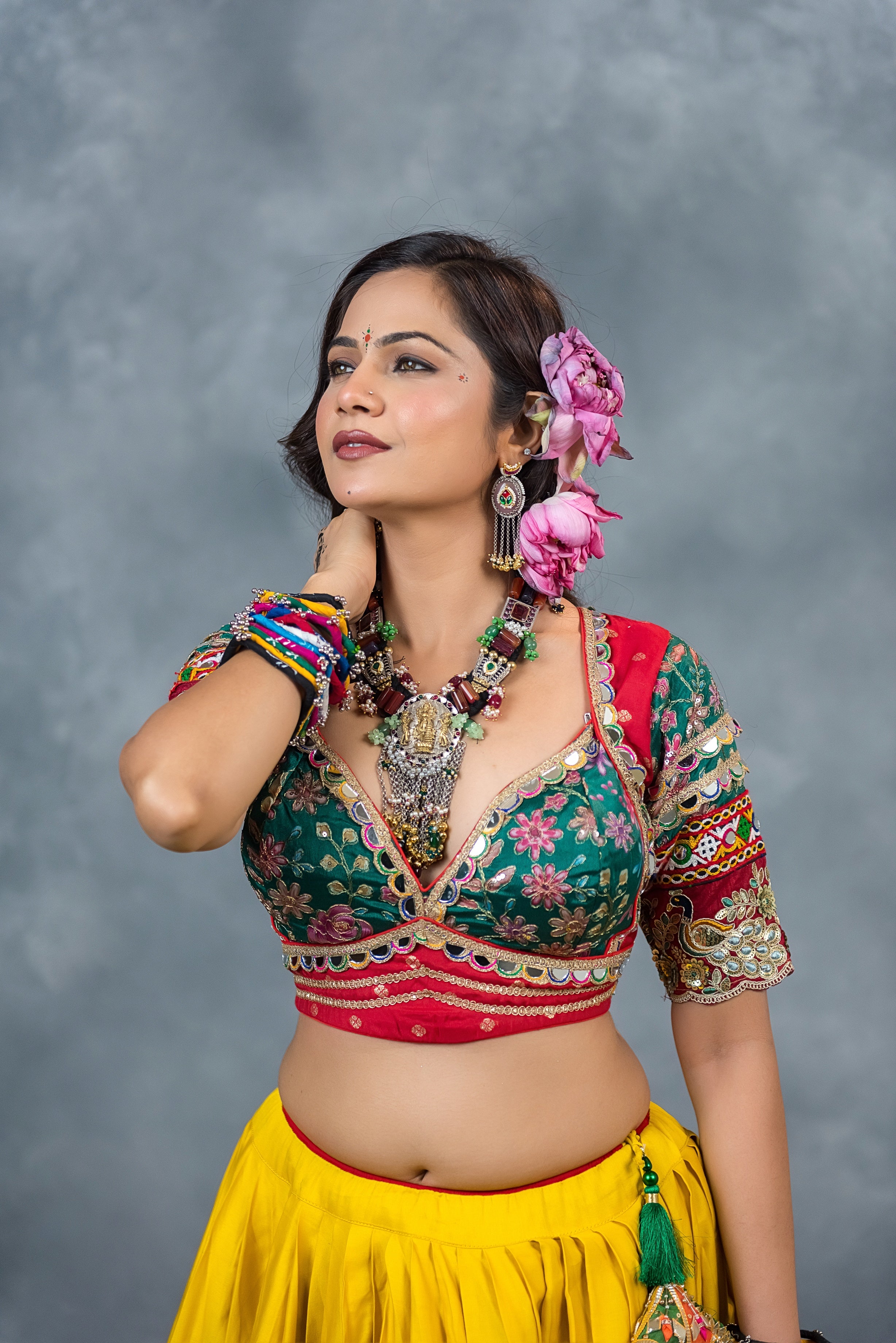 Morni Rang Chaniya Choli Set