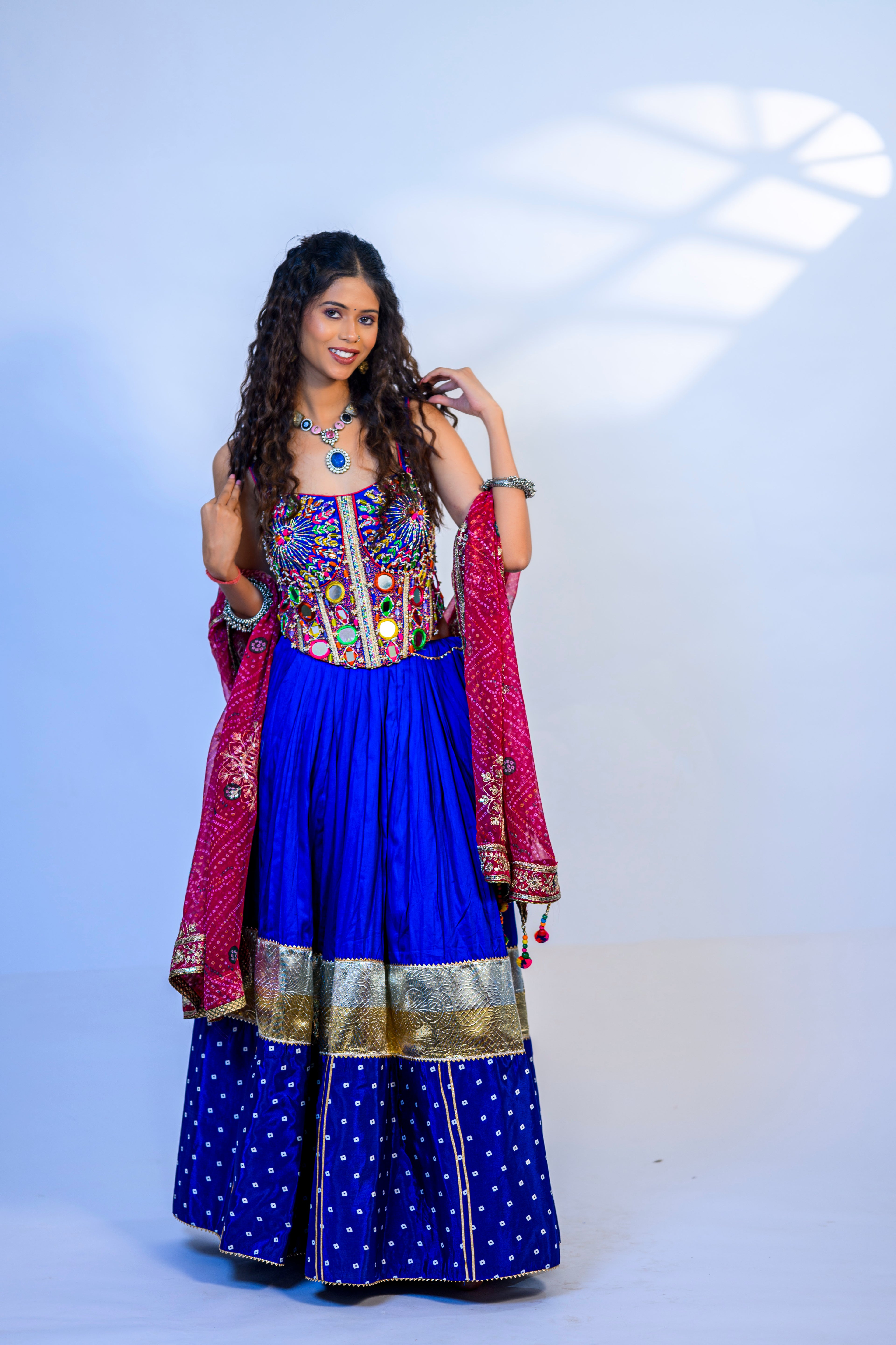 Neel Madhuri Corset Chaniya Choli Set