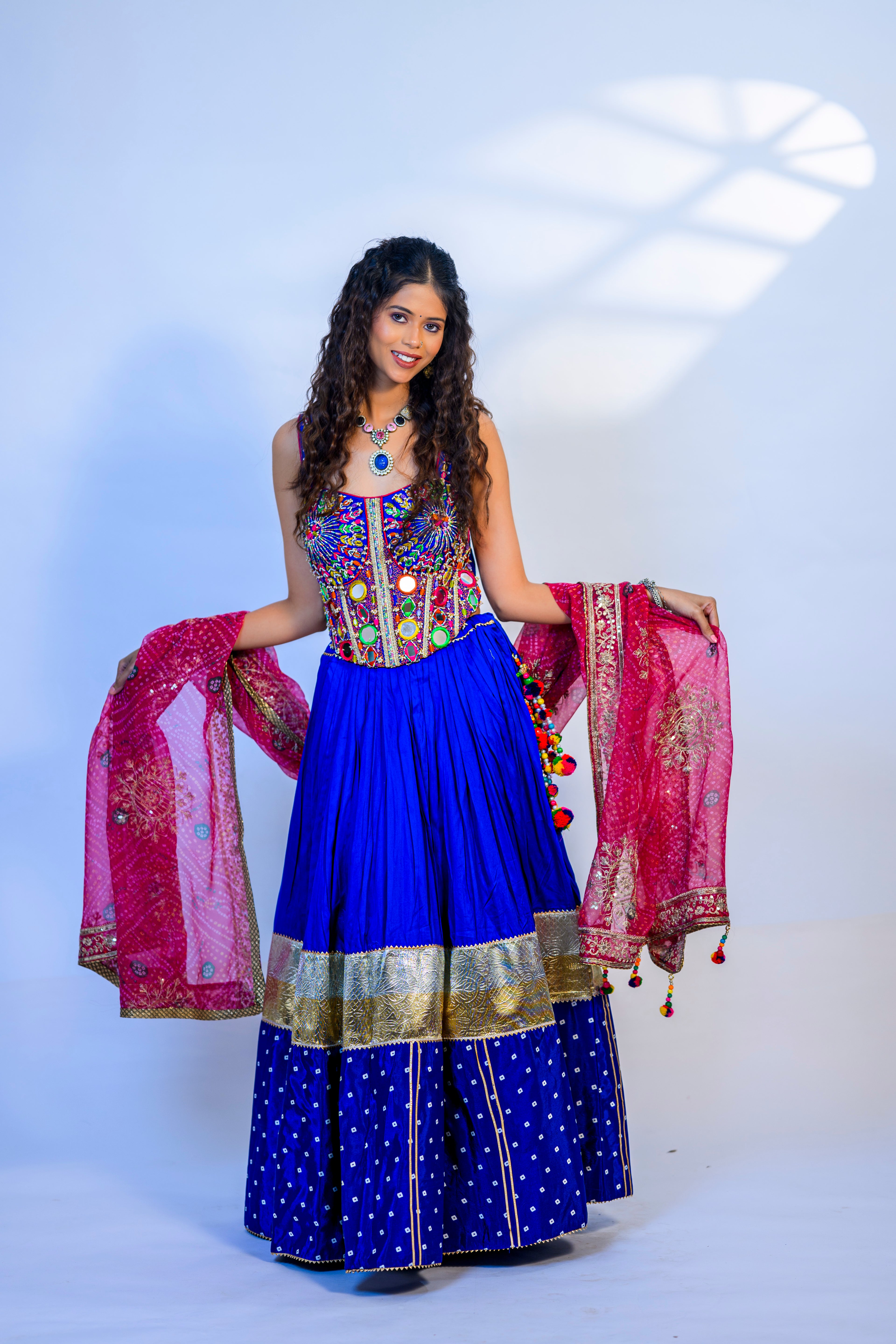 Neel Madhuri Corset Chaniya Choli Set