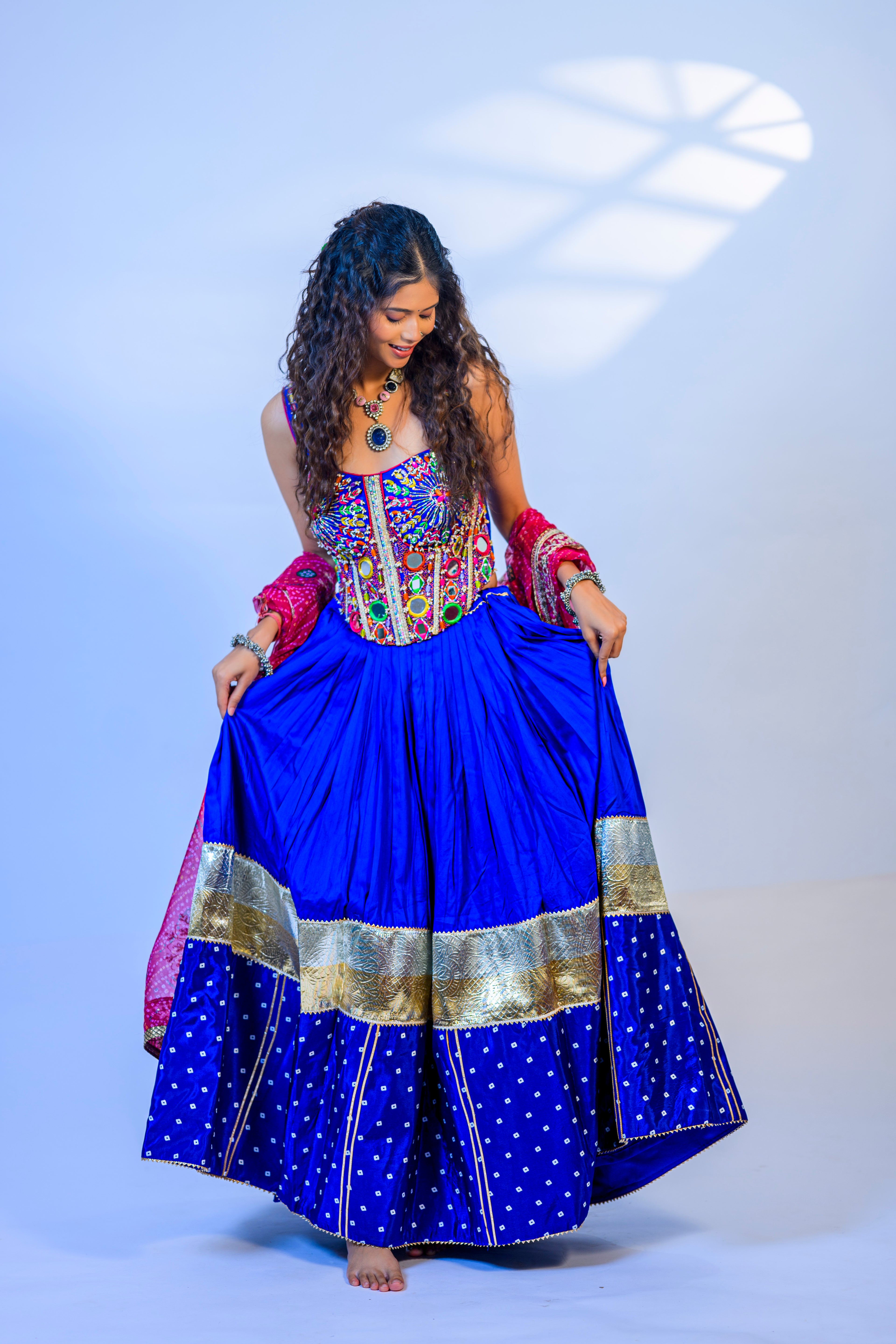Neel Madhuri Corset Chaniya Choli Set