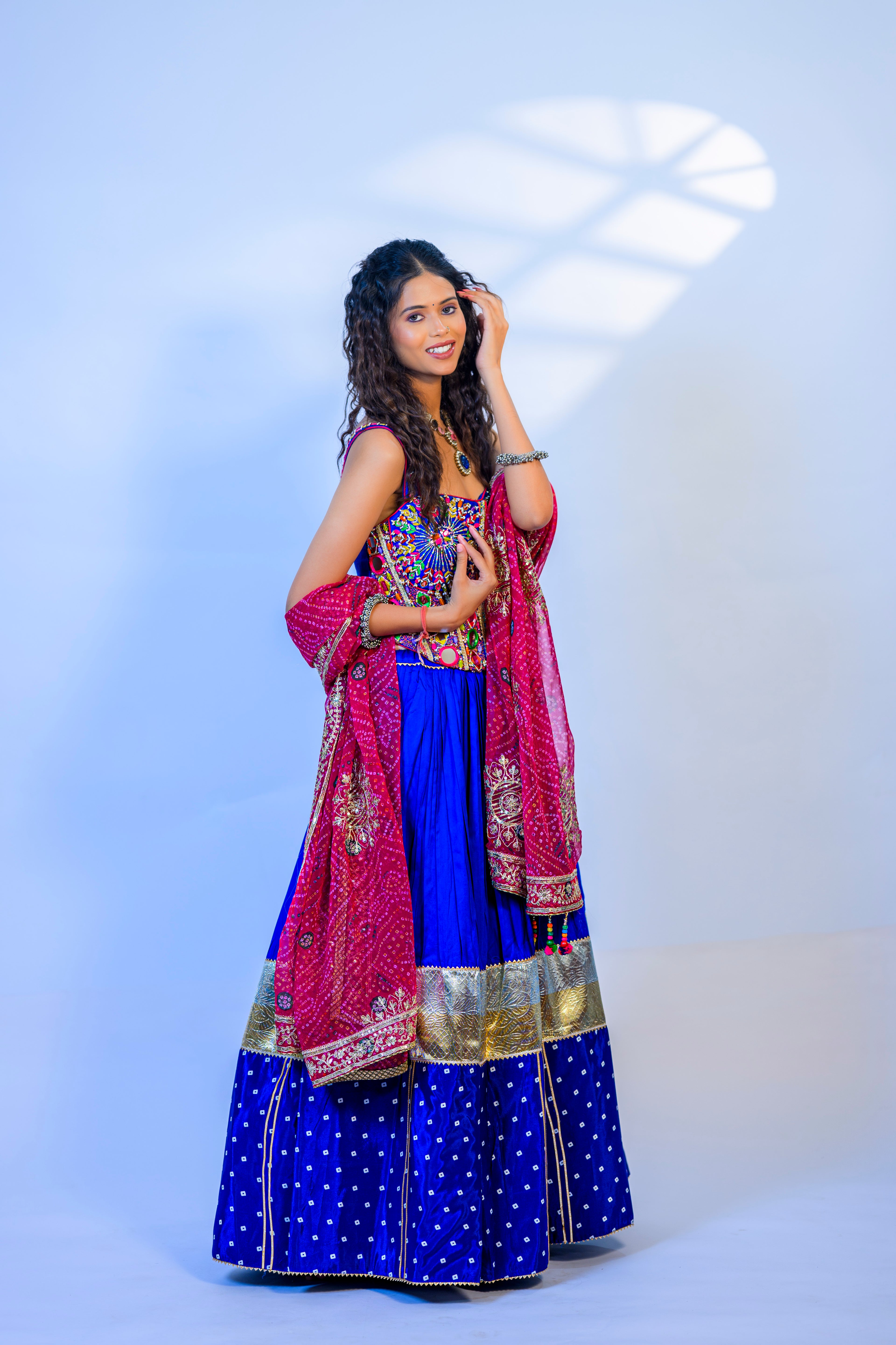 Neel Madhuri Corset Chaniya Choli Set