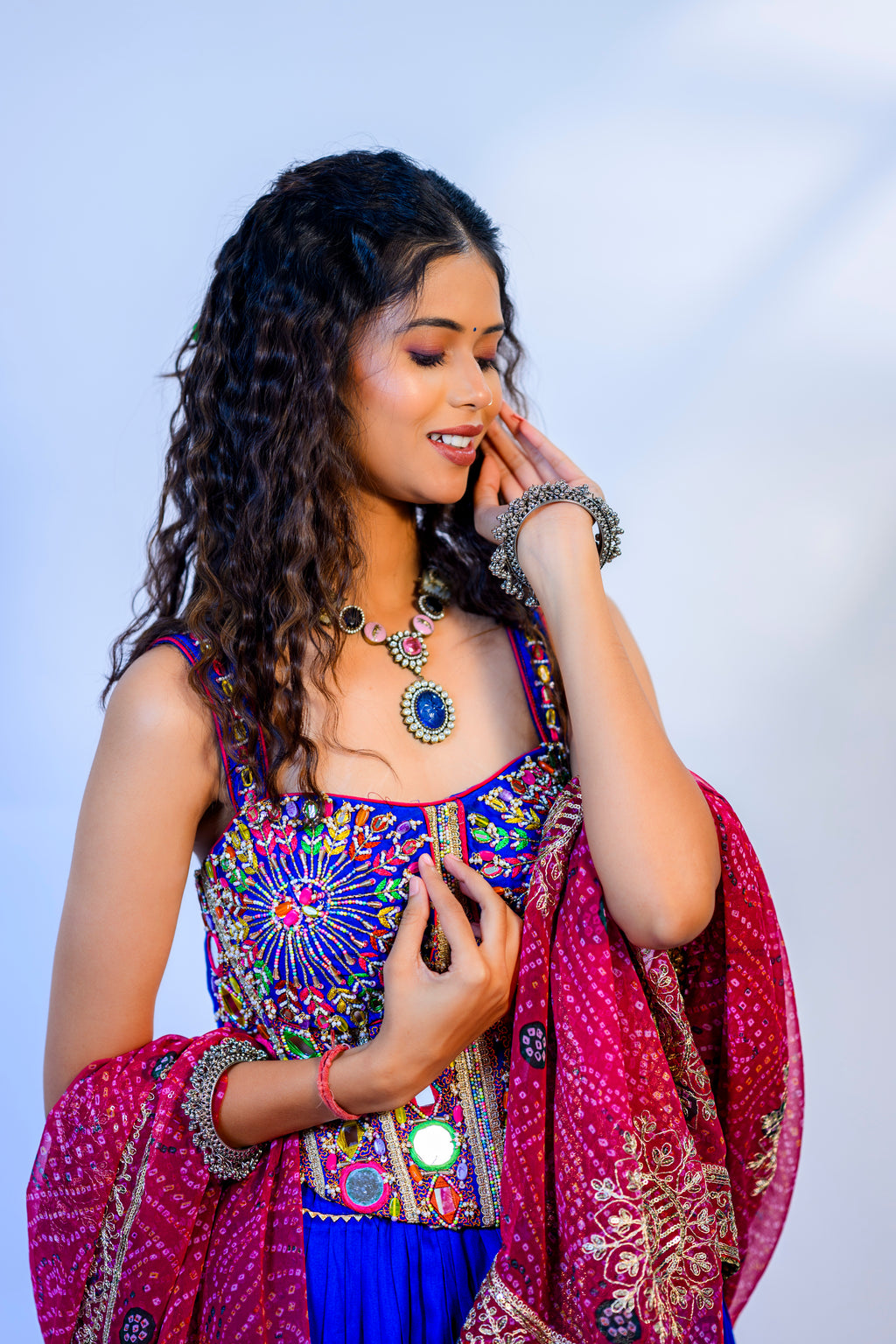 Neel Madhuri Corset Chaniya Choli Set