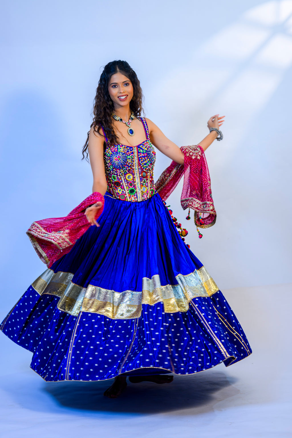 Neel Madhuri Corset Chaniya Choli Set