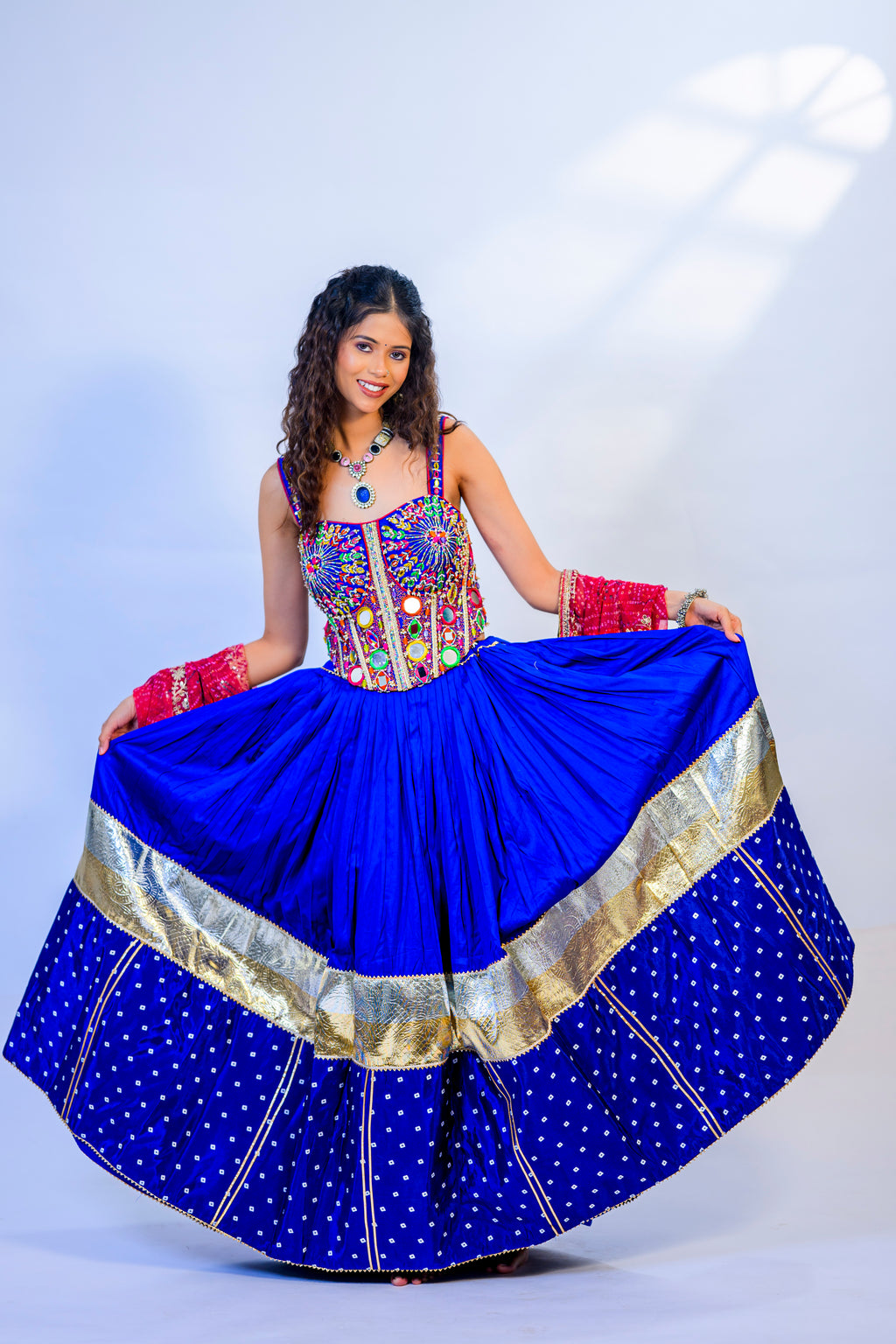 Neel Madhuri Corset Chaniya Choli Set