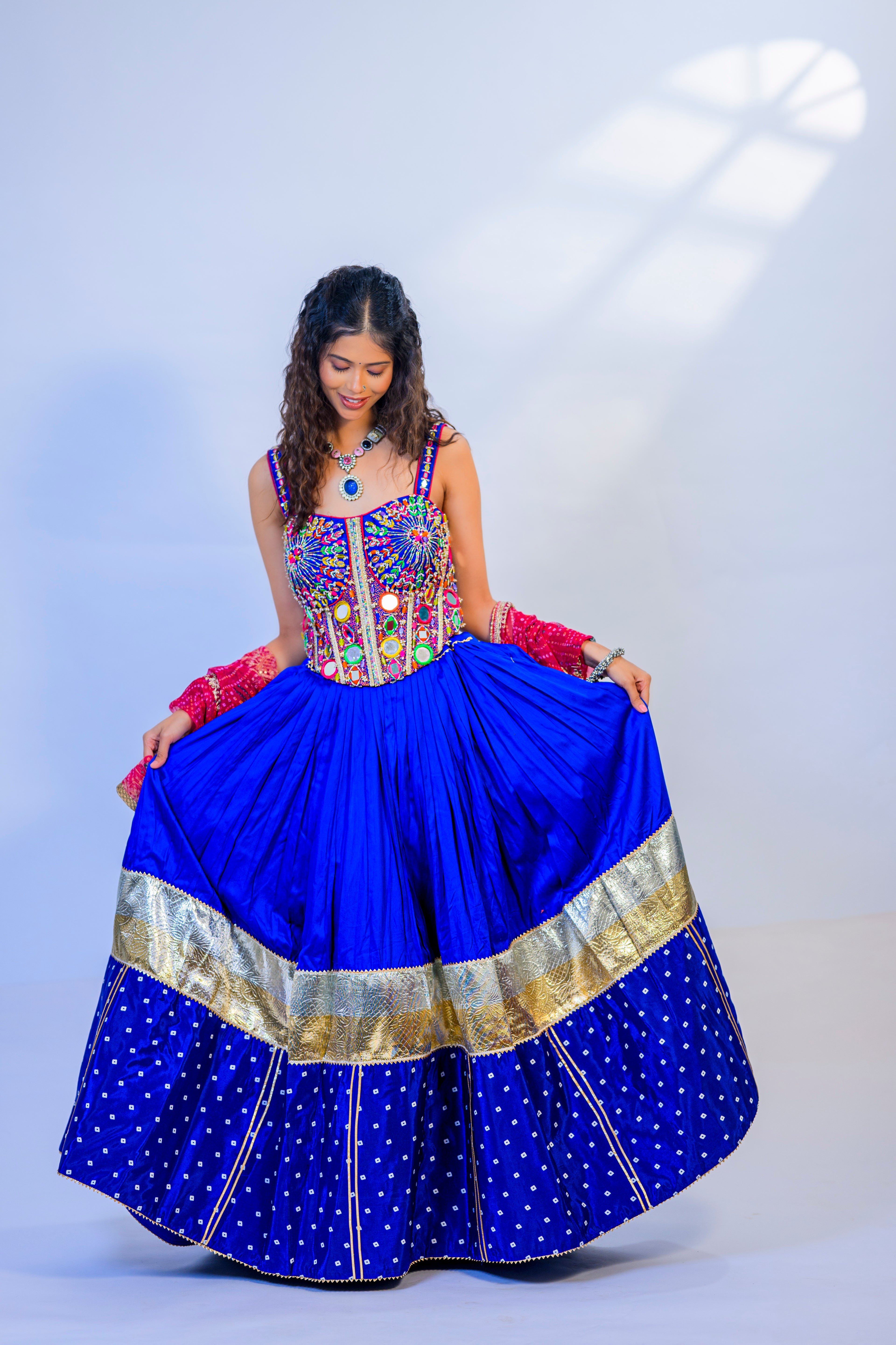 Neel Madhuri Corset Chaniya Choli Set