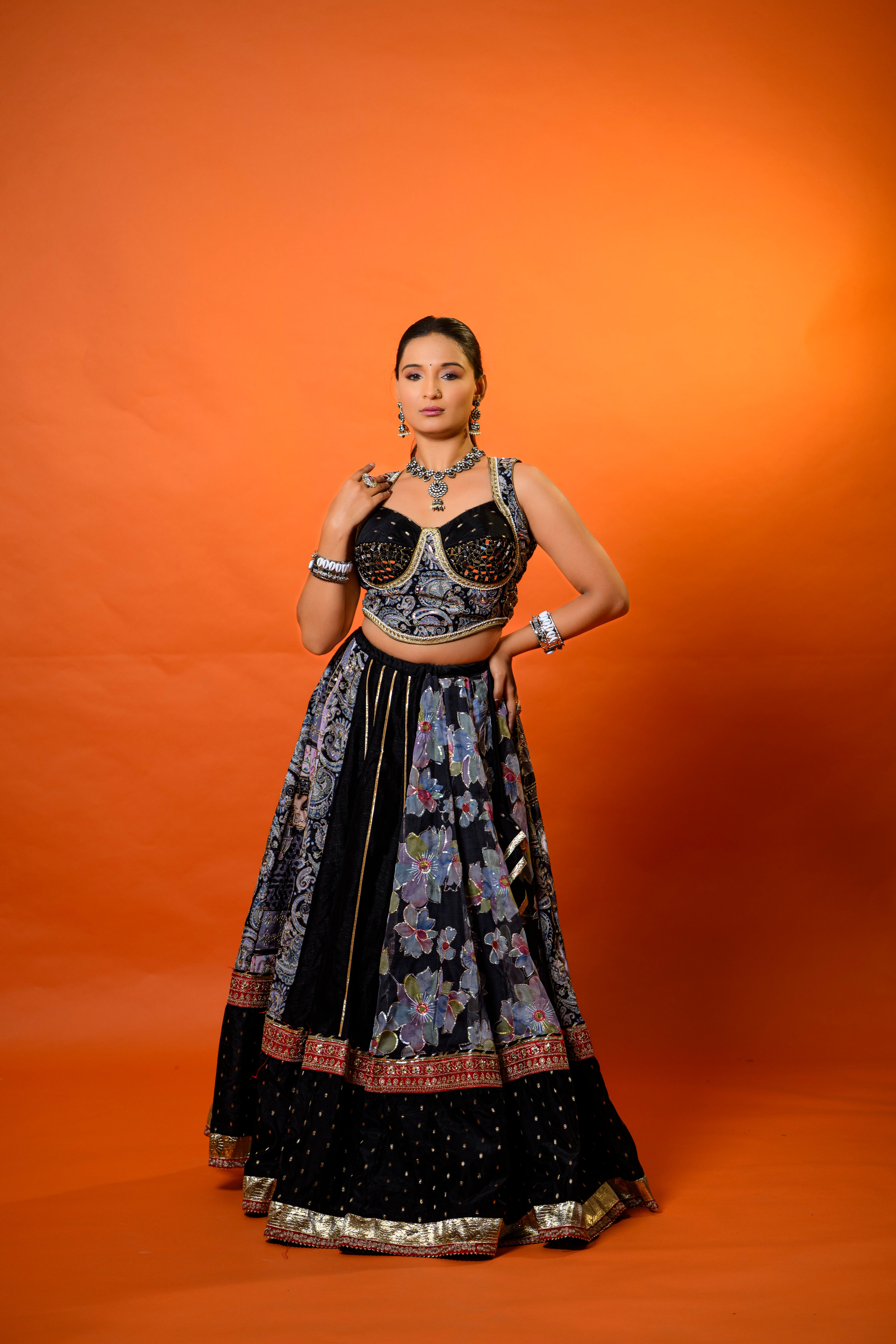 Nishaa Noir Chaniya Choli Set
