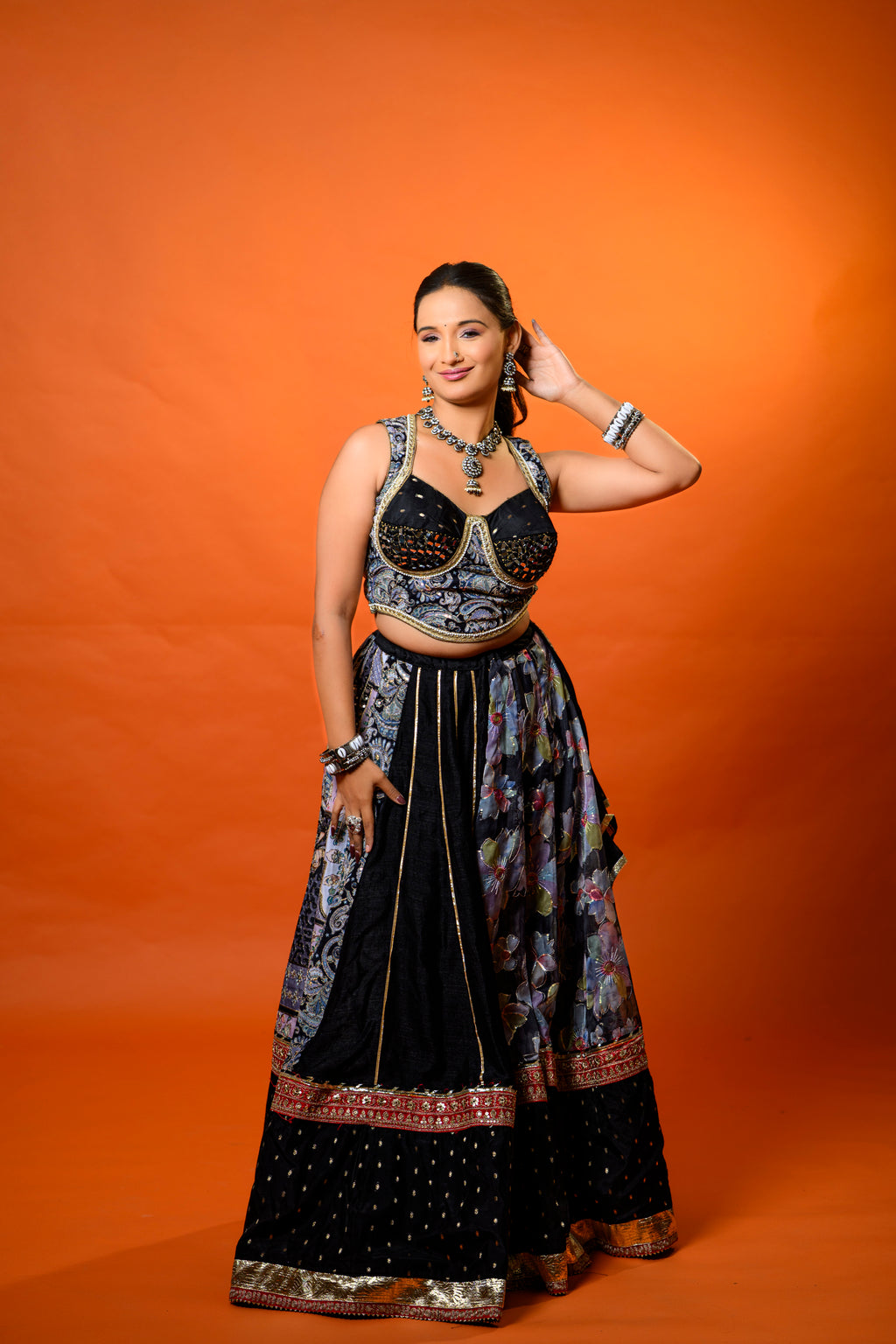 Nishaa Noir Chaniya Choli Set