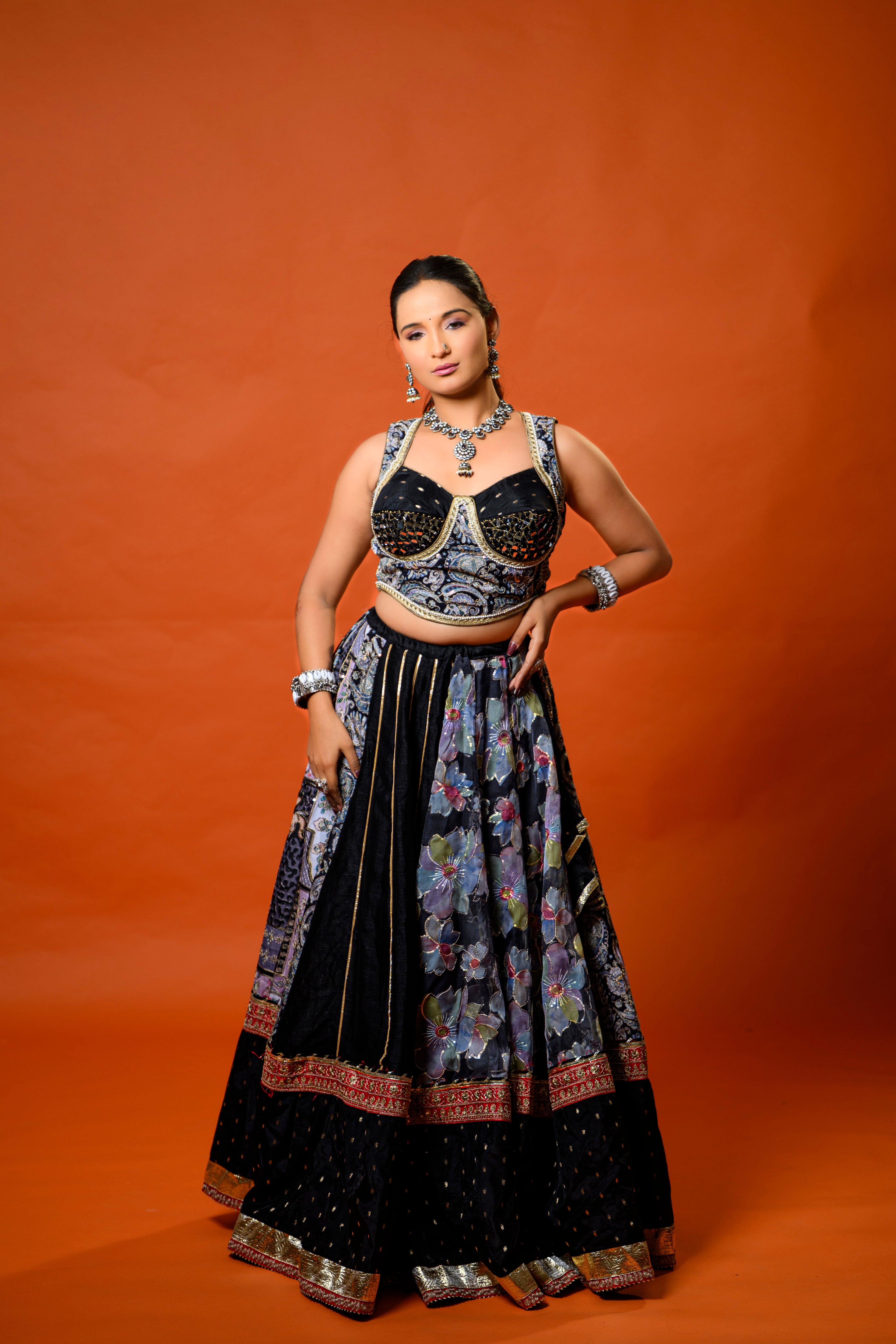 Nishaa Noir Chaniya Choli Set