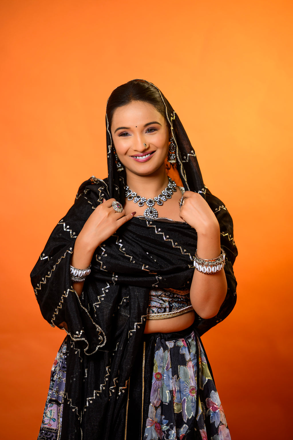 Nishaa Noir Chaniya Choli Set