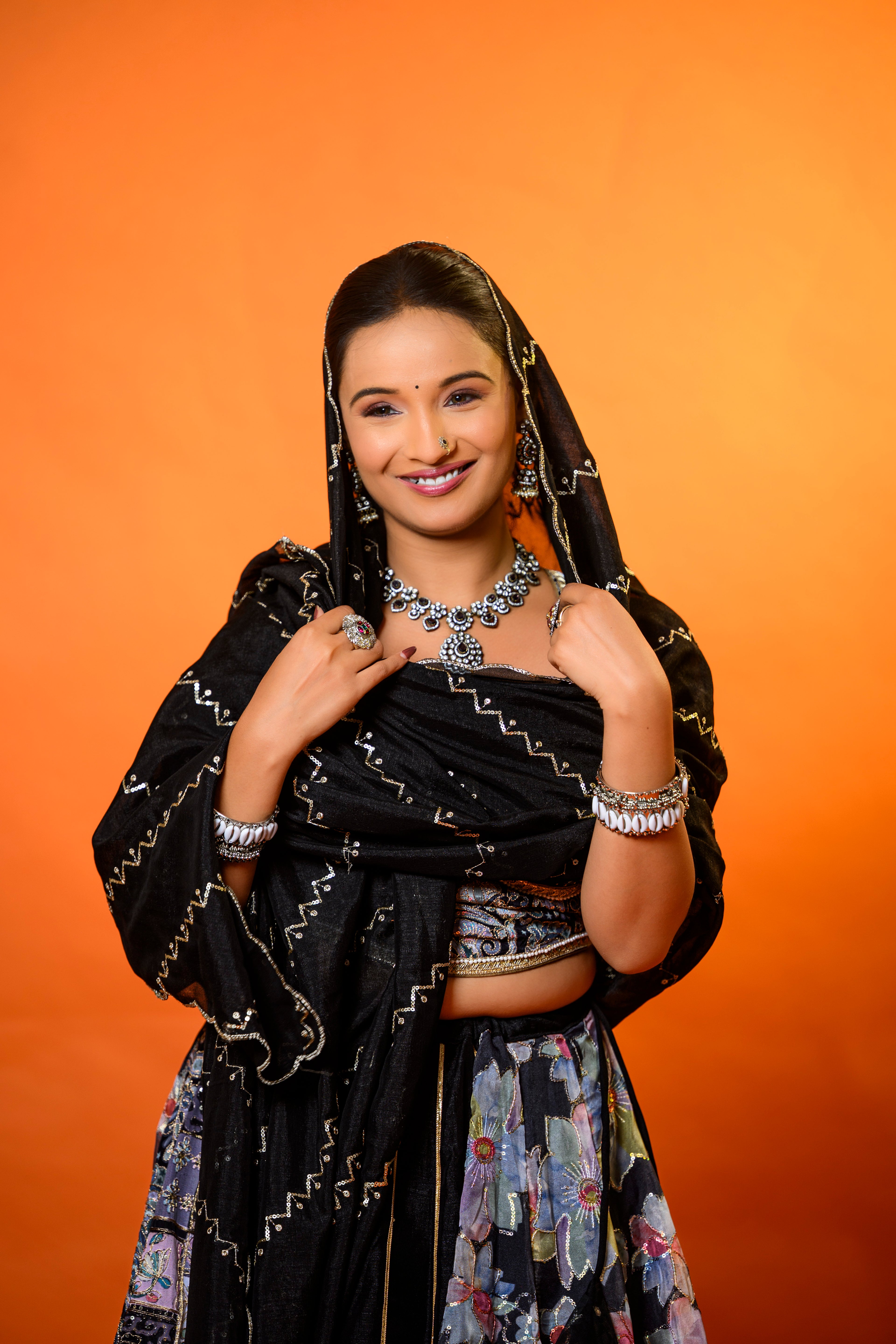 Nishaa Noir Chaniya Choli Set
