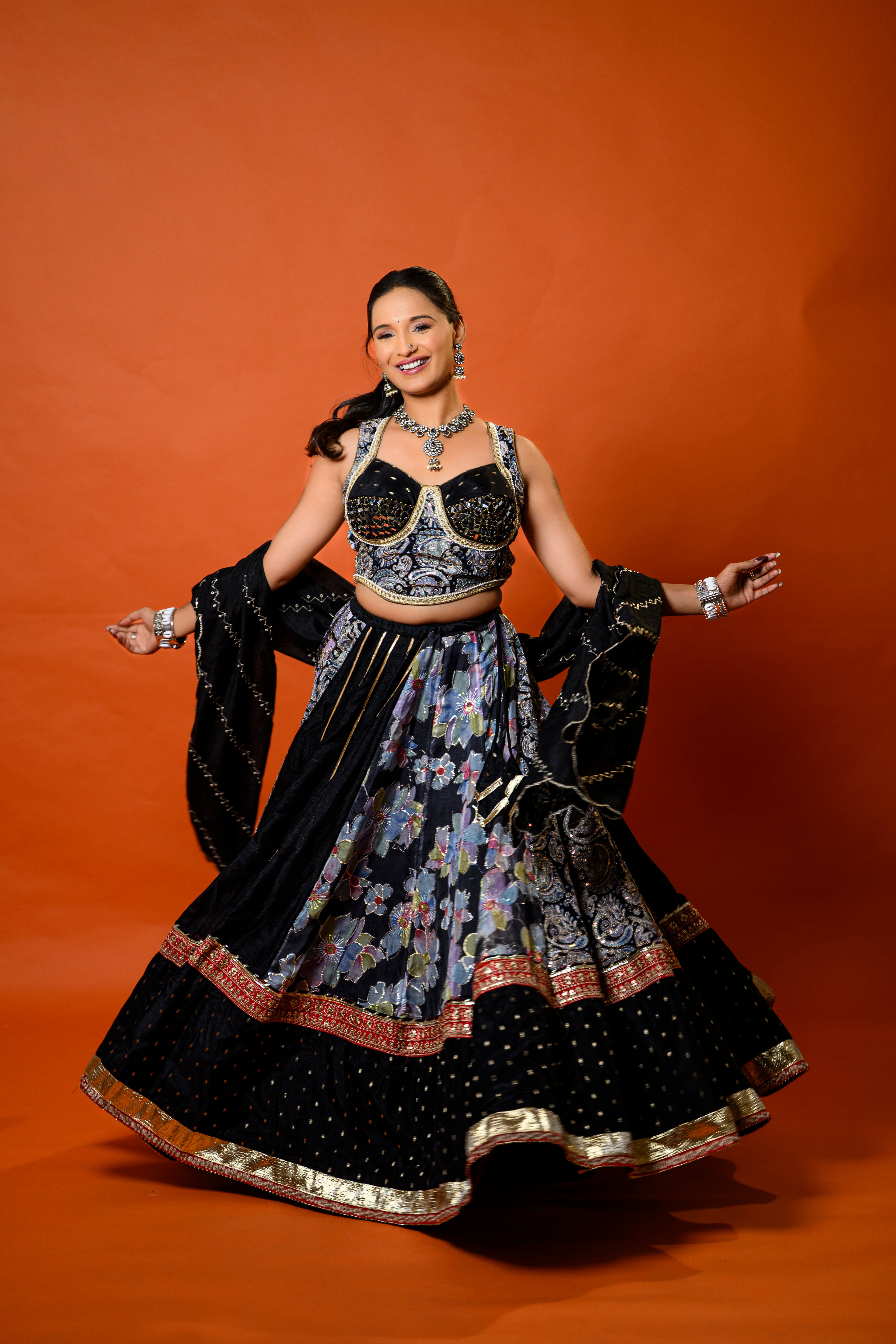 Nishaa Noir Chaniya Choli Set