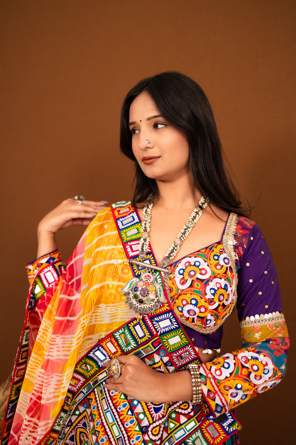 Rangrez Patchwork Chaniya Choli Set