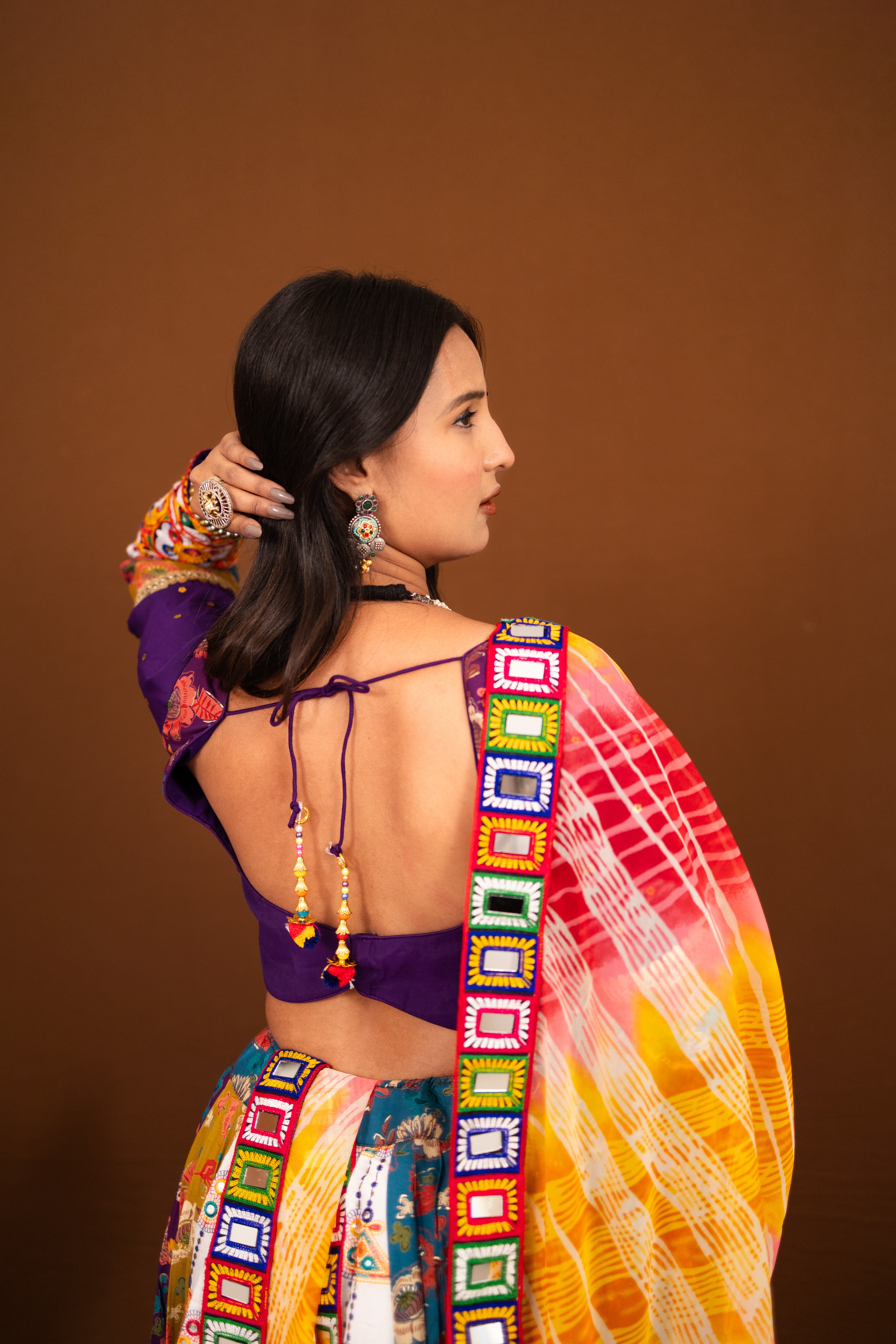 Rangrez Patchwork Chaniya Choli Set
